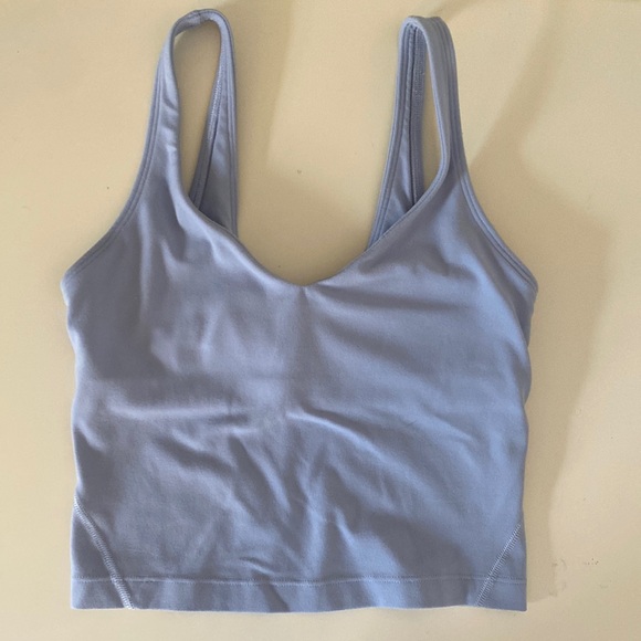 lululemon athletica Tops - light blue lululemon align tank
